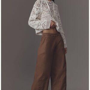 Pilcro barrel leg pants